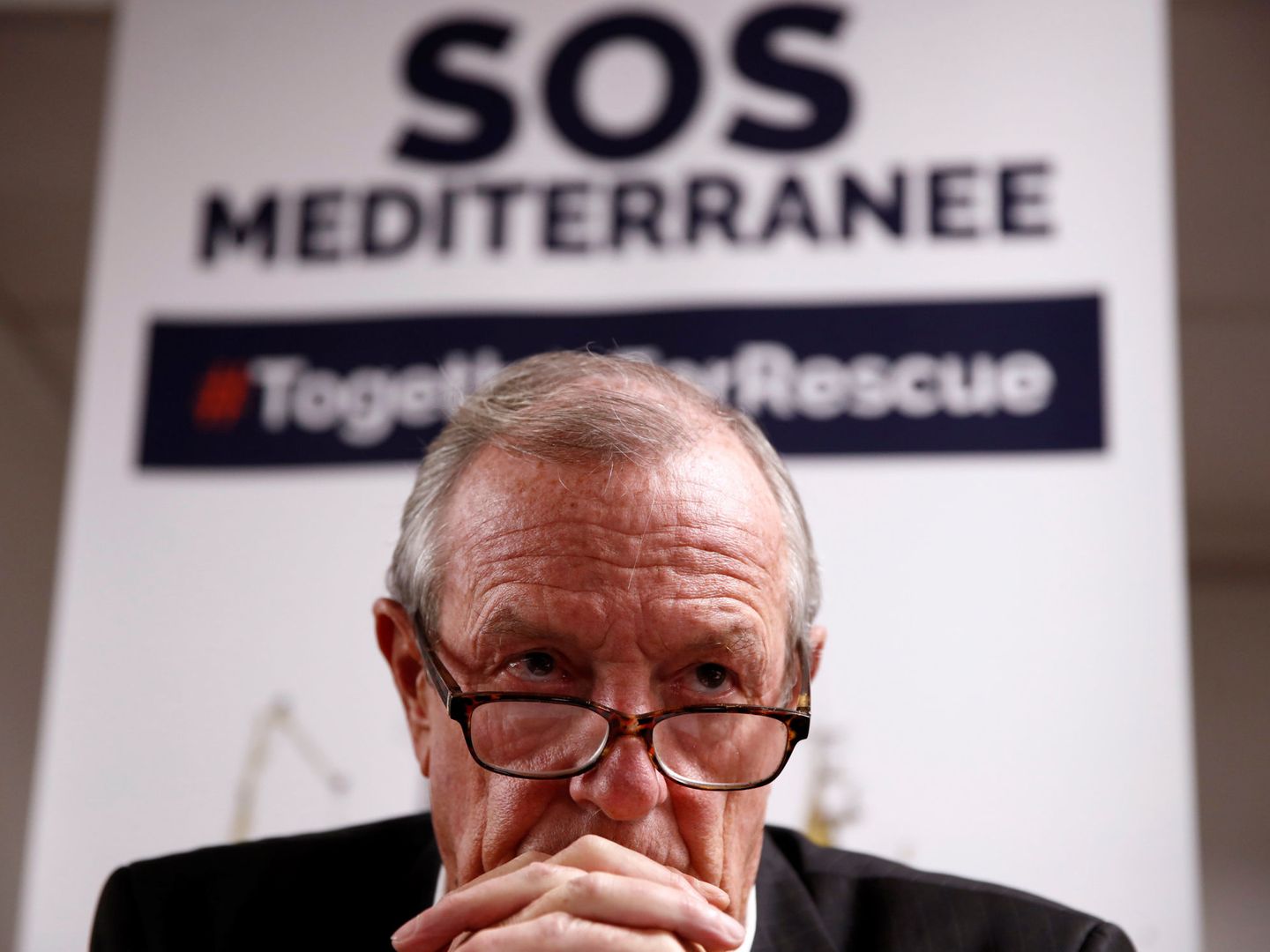 El director de la ONG SOS Méditerranée. (Reuters)