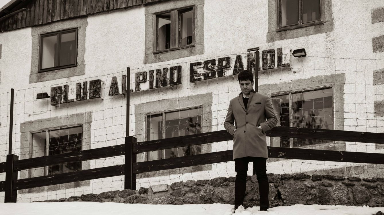 Foto: Ruiz Bartolomé, en el Club Alpino Español, sociedad inaugurada en 1906. (Fernando Lamana)