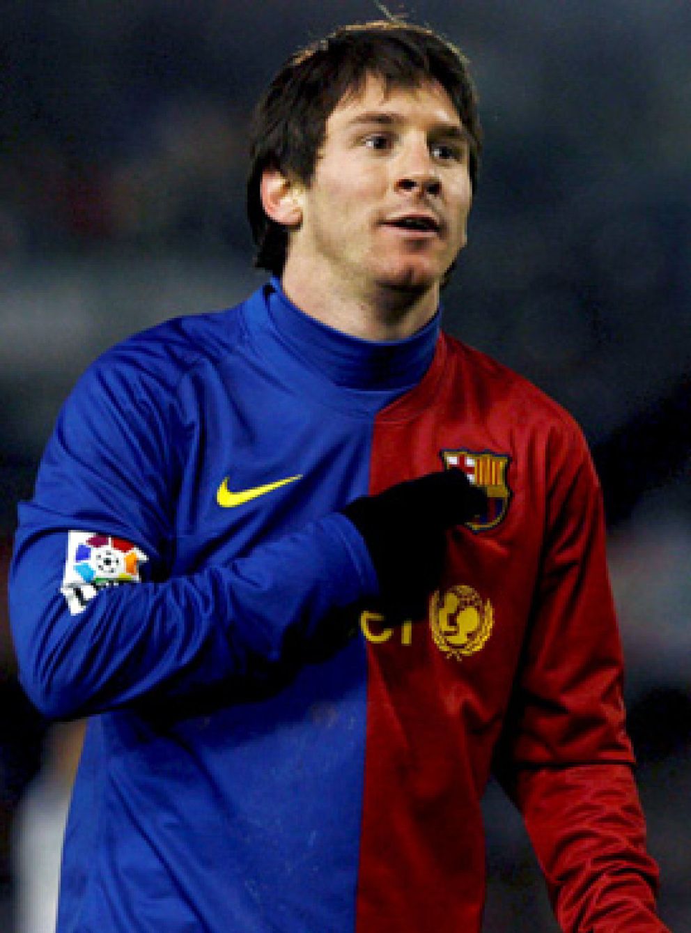Foto: El Barcelona solo fue contundente cuando salió Messi