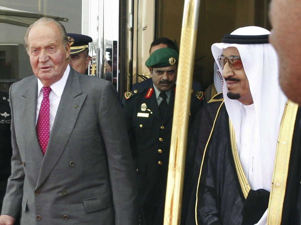 Foto: El rey Juan Carlos y el rey Abdulá. (EFE)