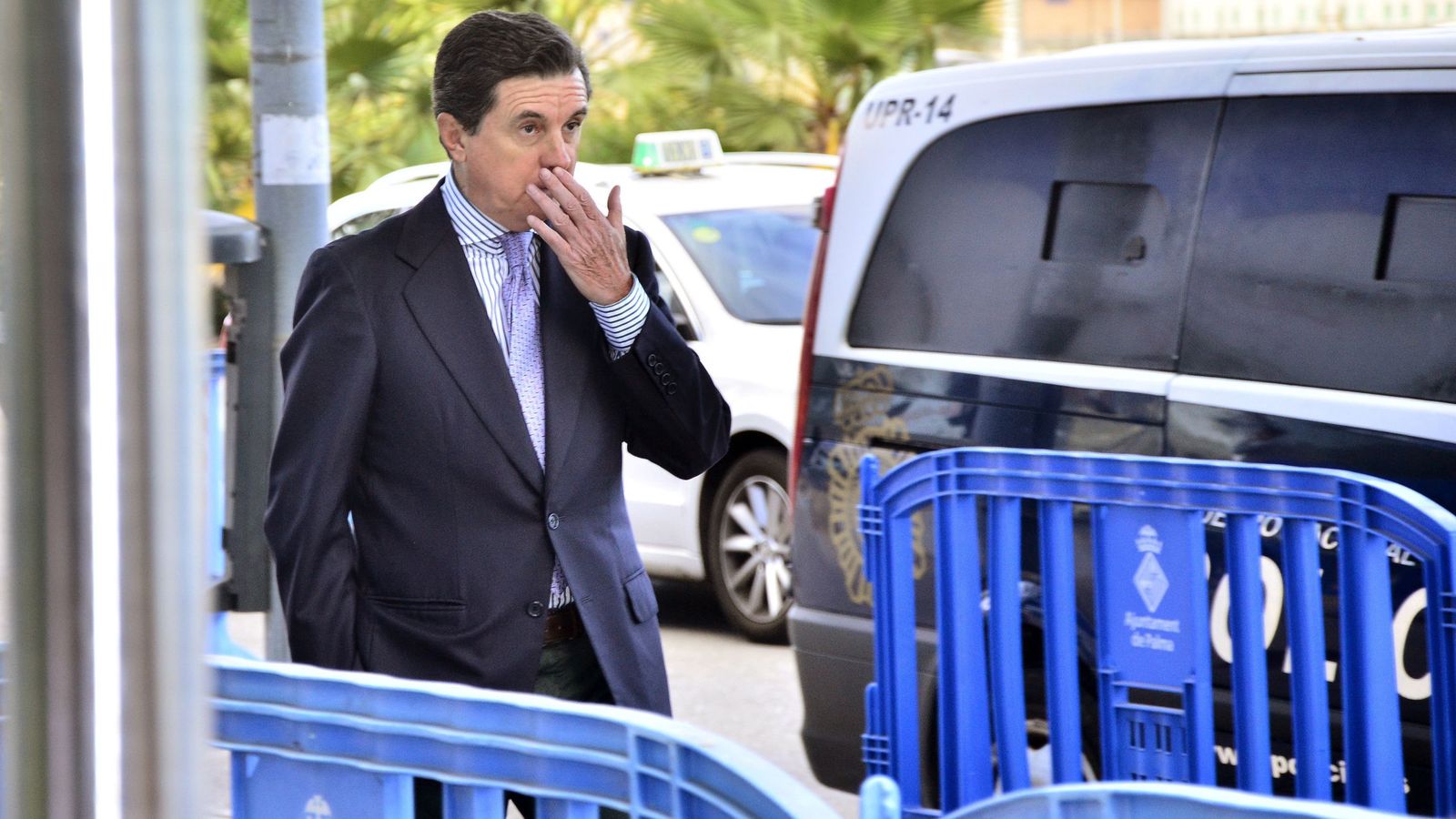Foto: Jaume Matas, expresidente de Baleares, tras asistir al juicio del caso Nóos el pasado junio. (EFE)