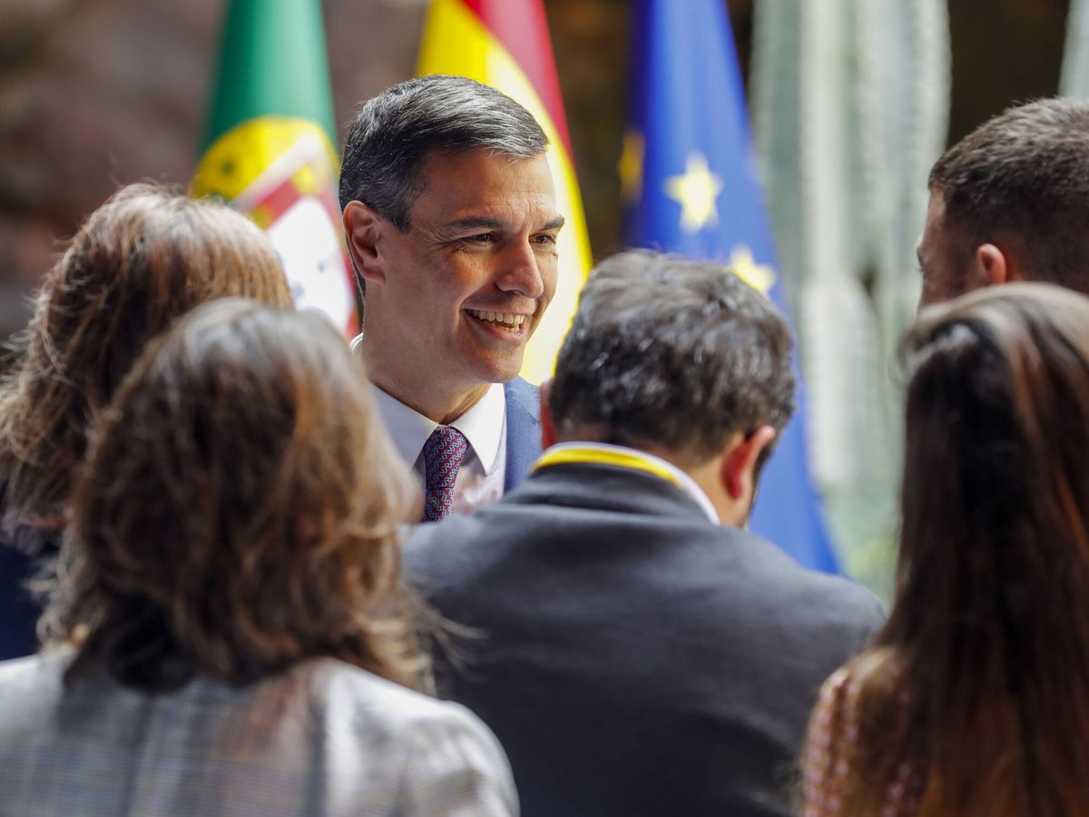 Foto:  El presidente del Gobierno de España, Pedro Sánchez, este miércoles. (EFE/Elvira Urquijo)