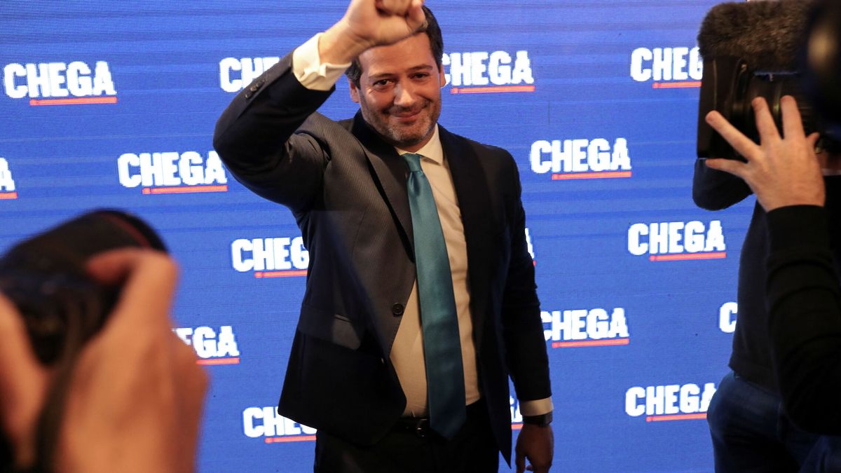 Qué es Chega!, el VOX portugués liderado por André Ventura que ha cuadriplicado escaños en las elecciones de Portugal 