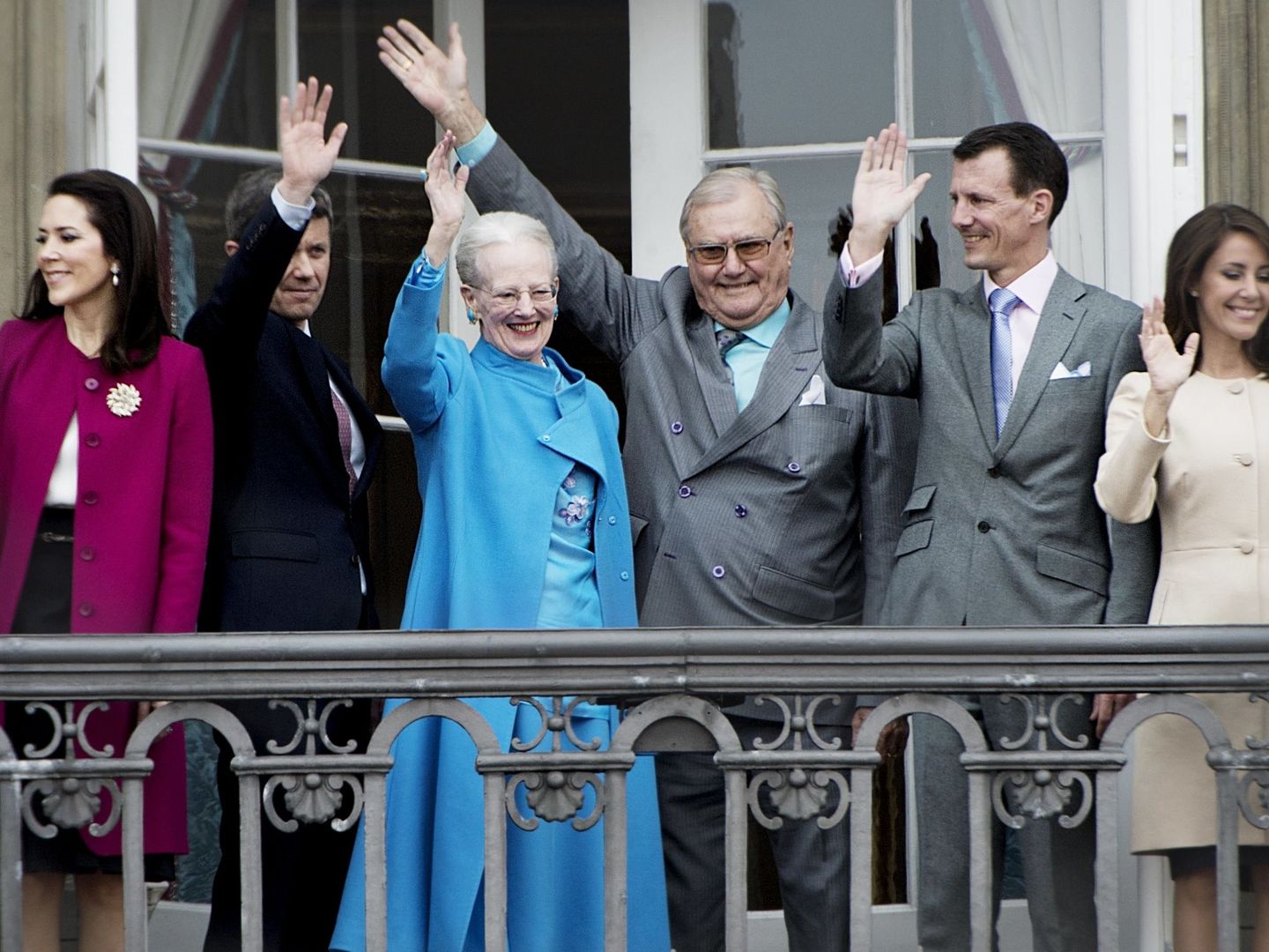 La familia real de Dinamarca en una imagen de 2016. (REUTERS)