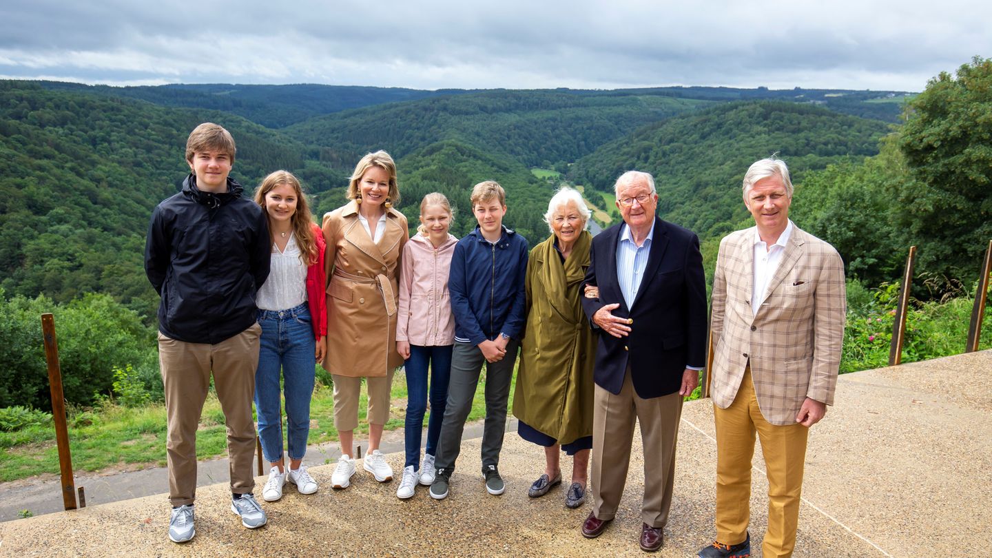 La familia real belga, este fin de semana de excursión. (Reuters)