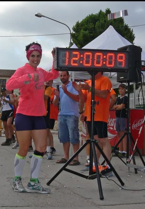 Foto: Maje Navarro no deja que la artritis reumatoide acabe con su carrera de atleta. 