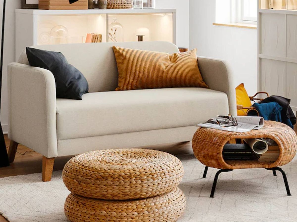 Foto: El nuevo sofá de Ikea, el mueble ideal para casas y salones pequeños. (Cortesía)