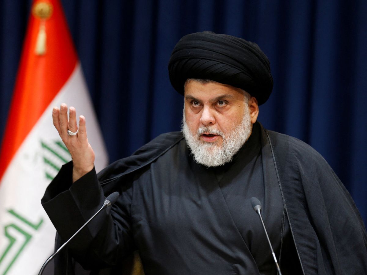 Foto: El clérigo chií Muqtada al-Sadr. (REUTERS/Alaa Al-Marjani)