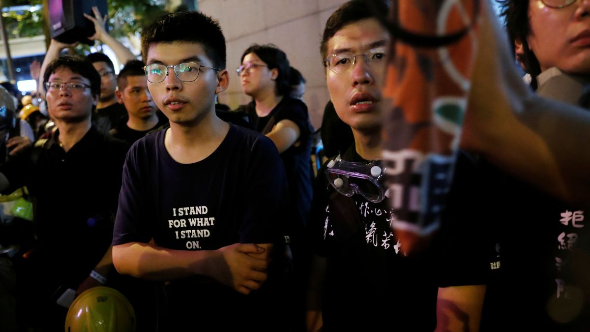 Joshua Wong: "Si la protesta de Hong Kong tuviese líderes Pekín los arrestaría"