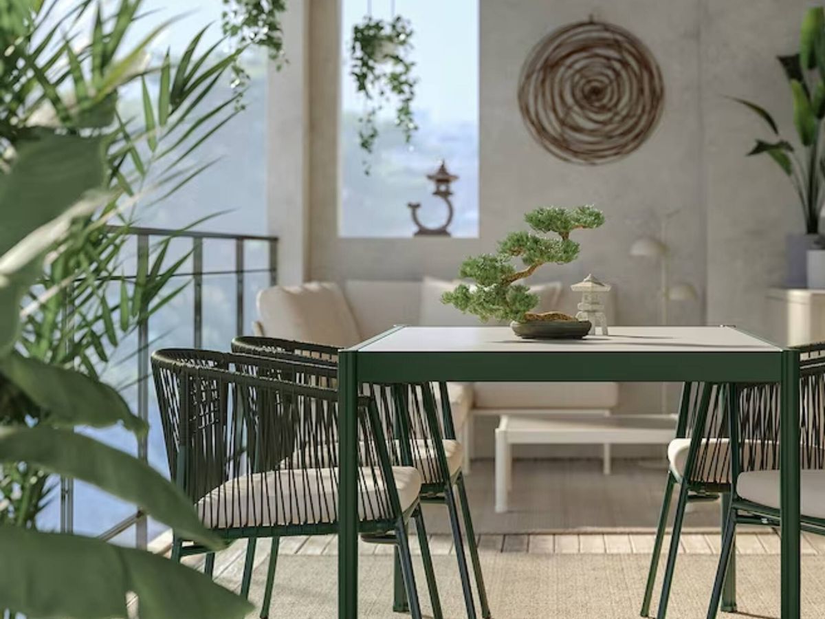 Foto: Prepara tu terraza para el verano con estas compras de Ikea. (Cortesía)