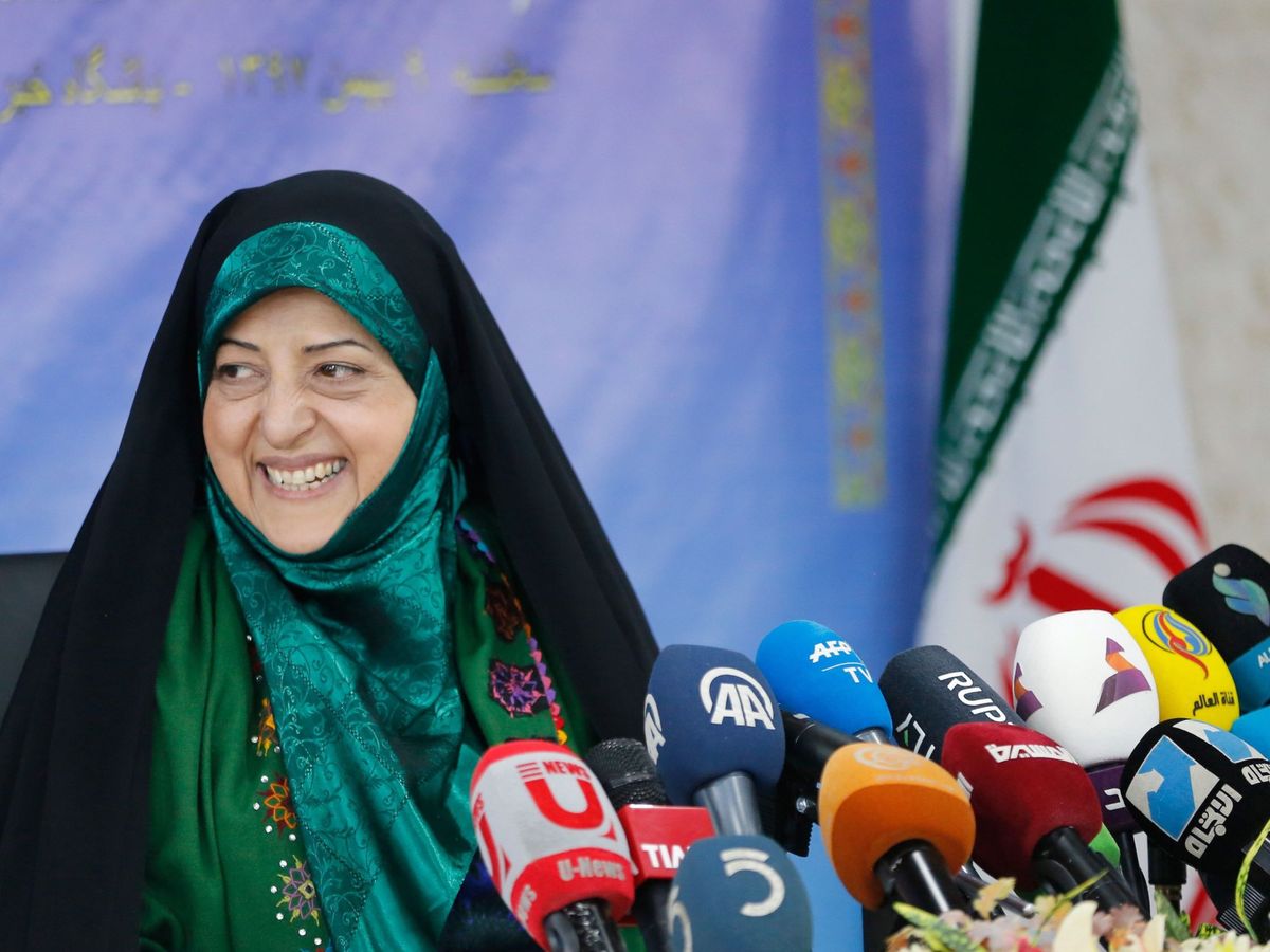Foto: La vicepresidenta iraní para la mujer y asuntos de familia. (EFE)