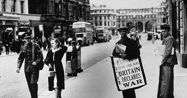 Foto: Gran Bretaña declara la guerra en 1939