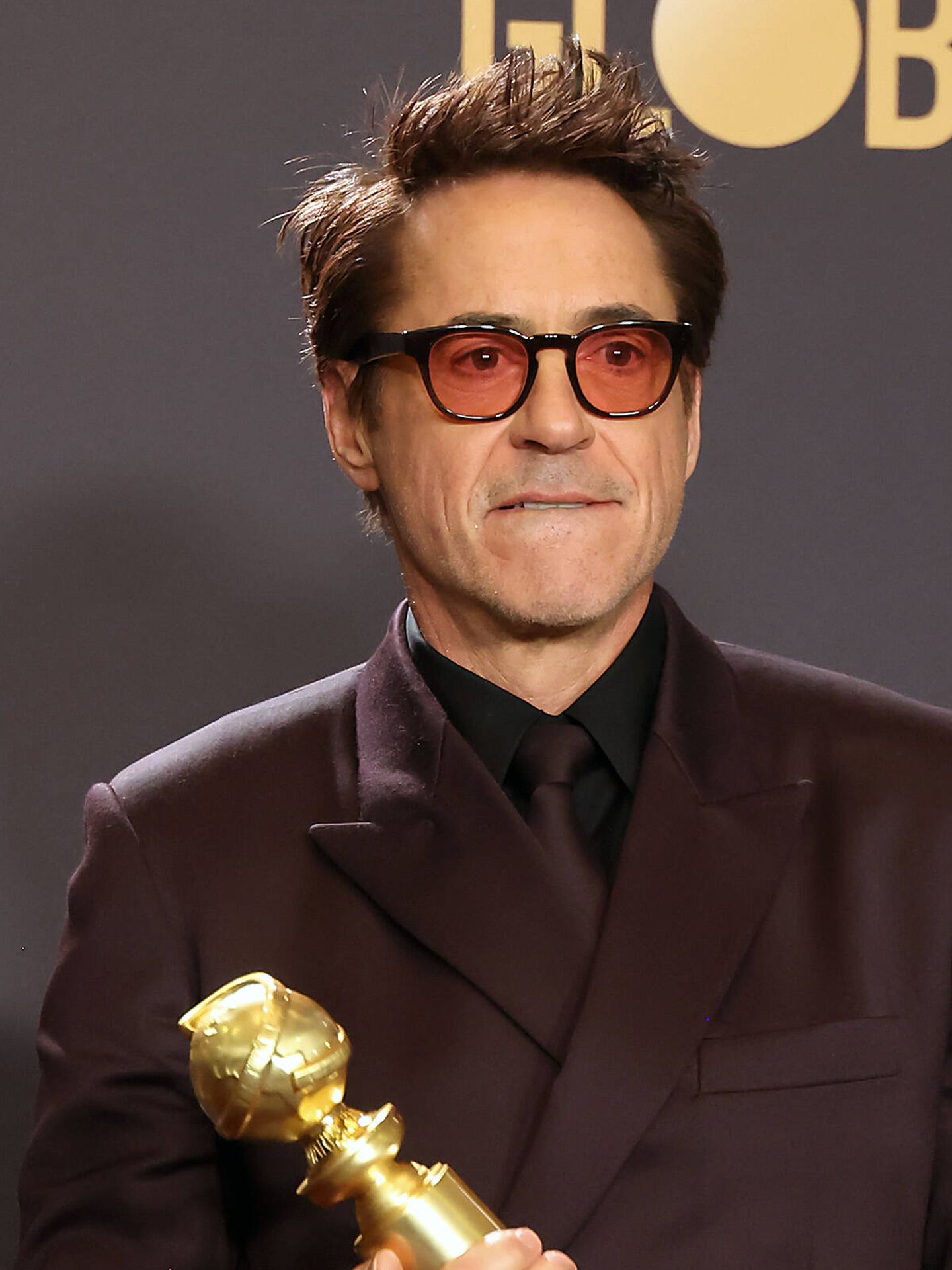 Robert Downey Jr. en los Globos de Oro. (Getty/Amy Sussman)