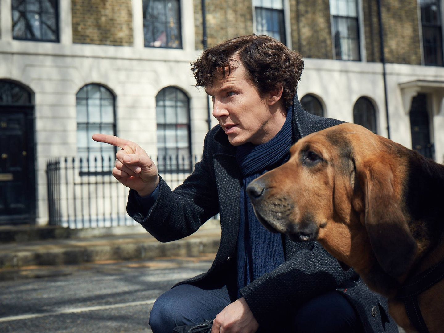 Imagen del primer episodio de la cuarta temporada de 'Sherlock'