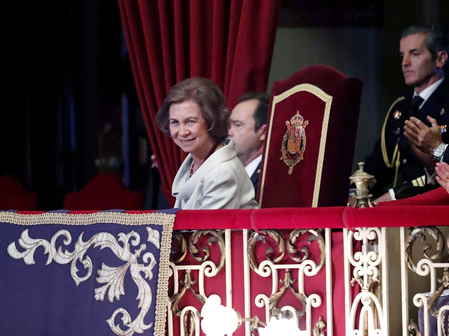 La reina Sofía, en una edición anterior de los Premios Princesa de Asturias. (EFE)