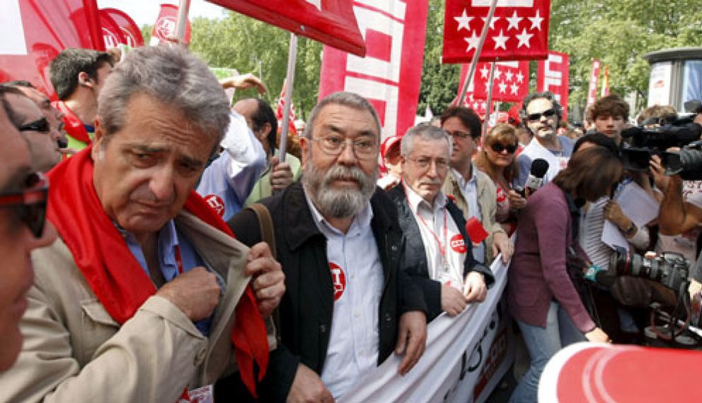 Foto: Los sindicatos anuncian movilizaciones en contra del recorte social del Gobierno