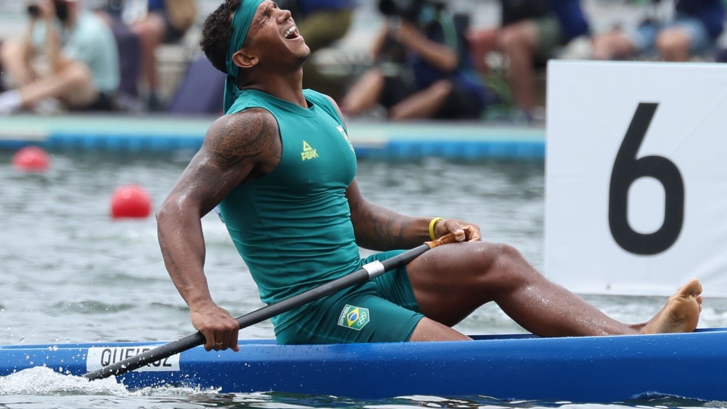 Isaquias Queiroz, nuevo campeón olímpico. (Reuters)