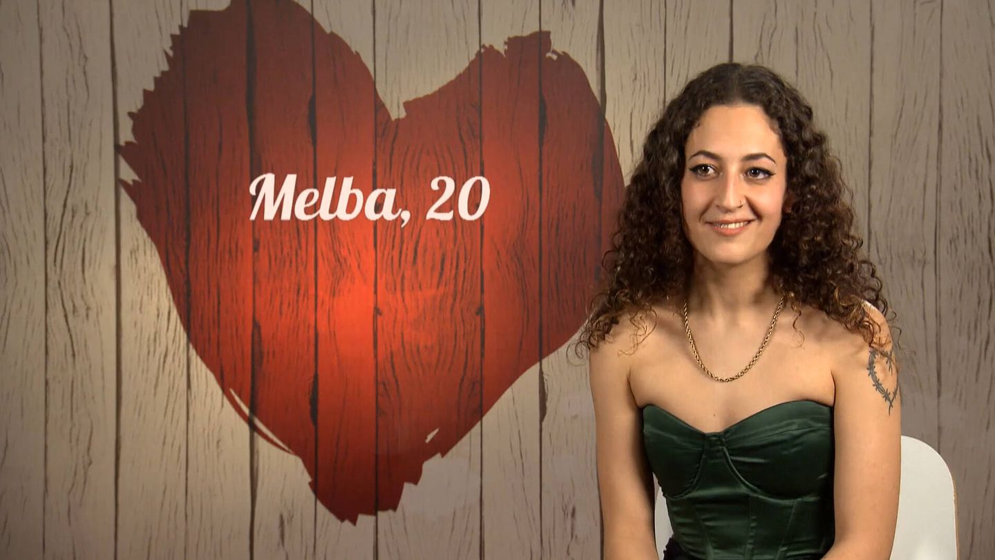 Melba, comensal de 'First dates'. (Mediaset)