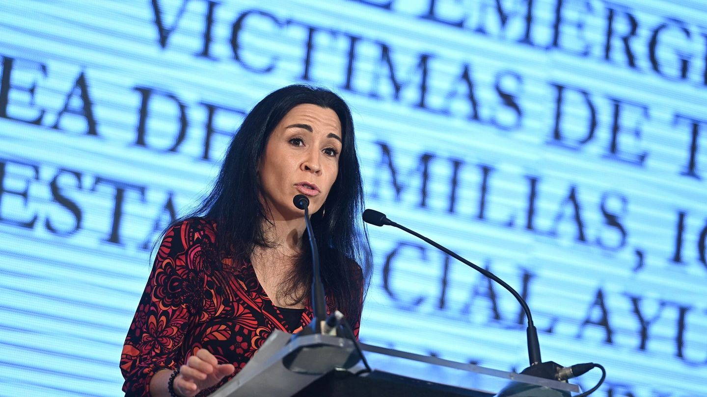 Ana Fernández, directora general de Prevención y Atención a la Violencia de género, durante la presentación del centro. (EFE/Fernando Villar) 