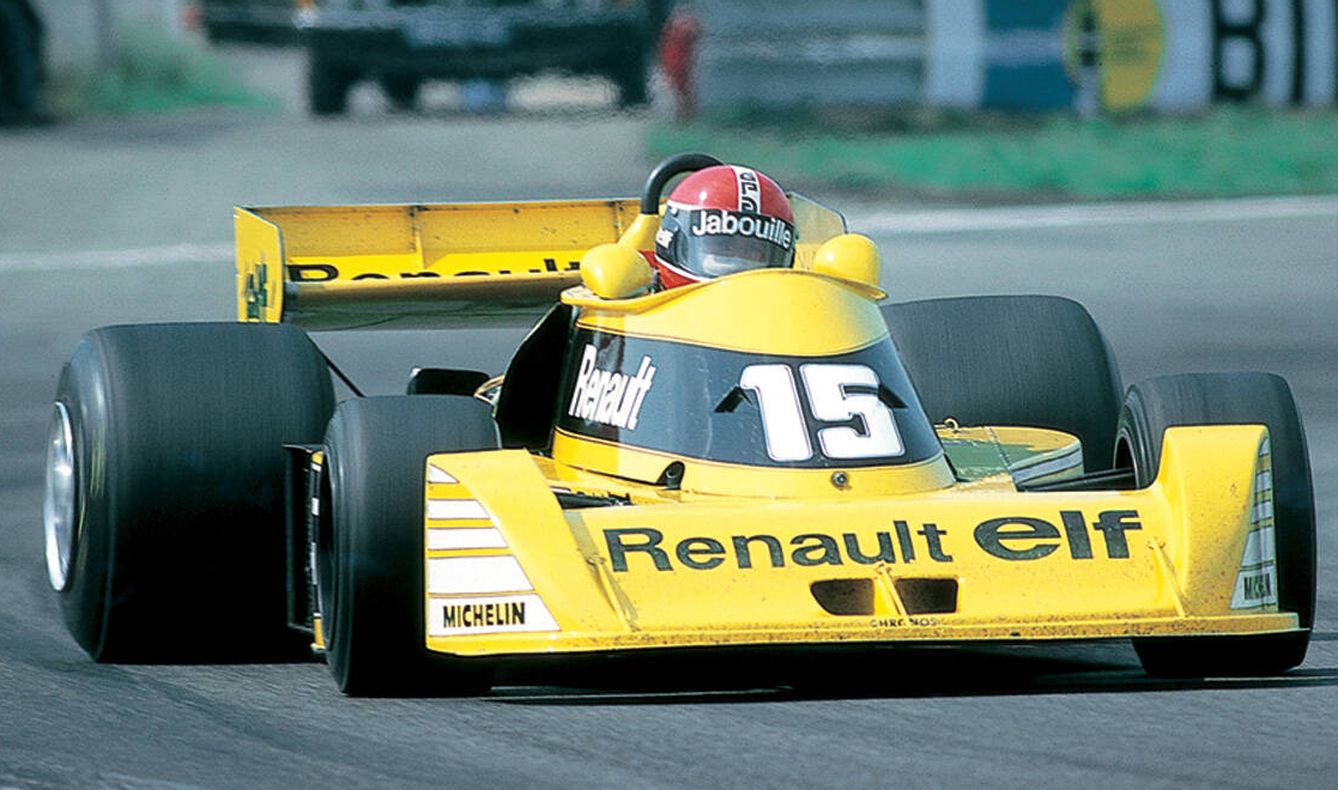Jean Pierre Jabouille fue el gran artífice de la evolución del motor turbo de Renault en pista (Michelin)