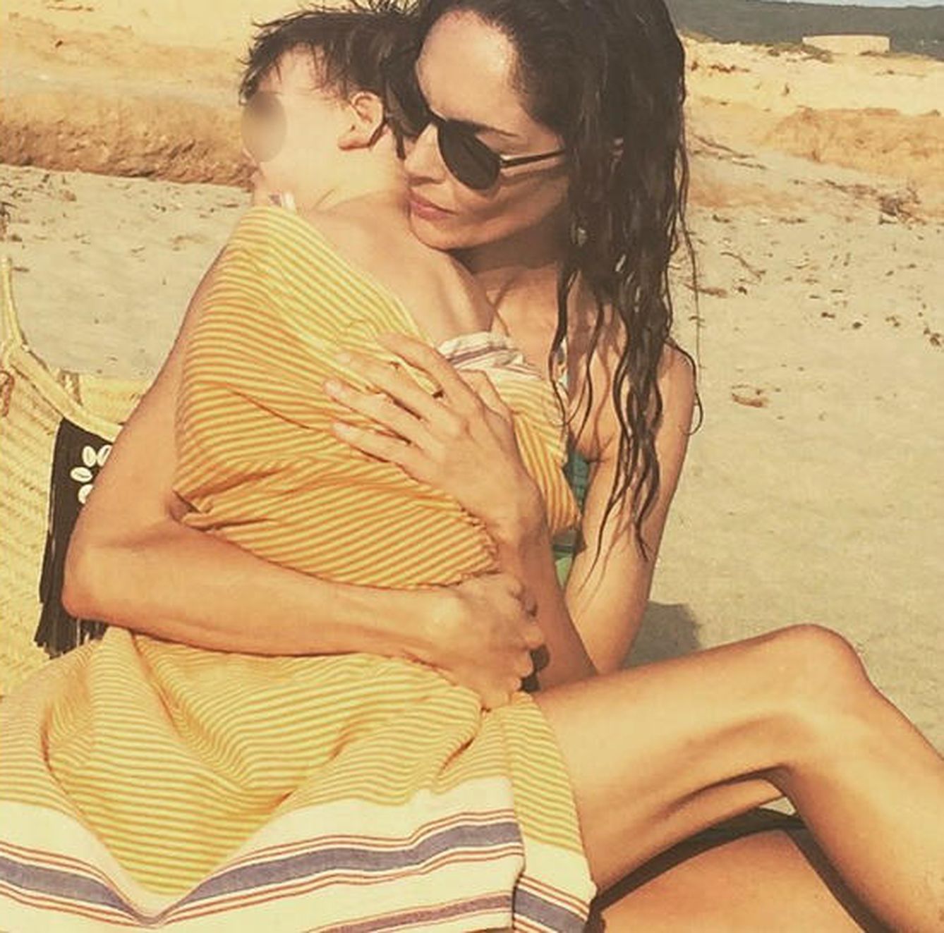 Eugenia con su hijo Alfonso (Instagram)