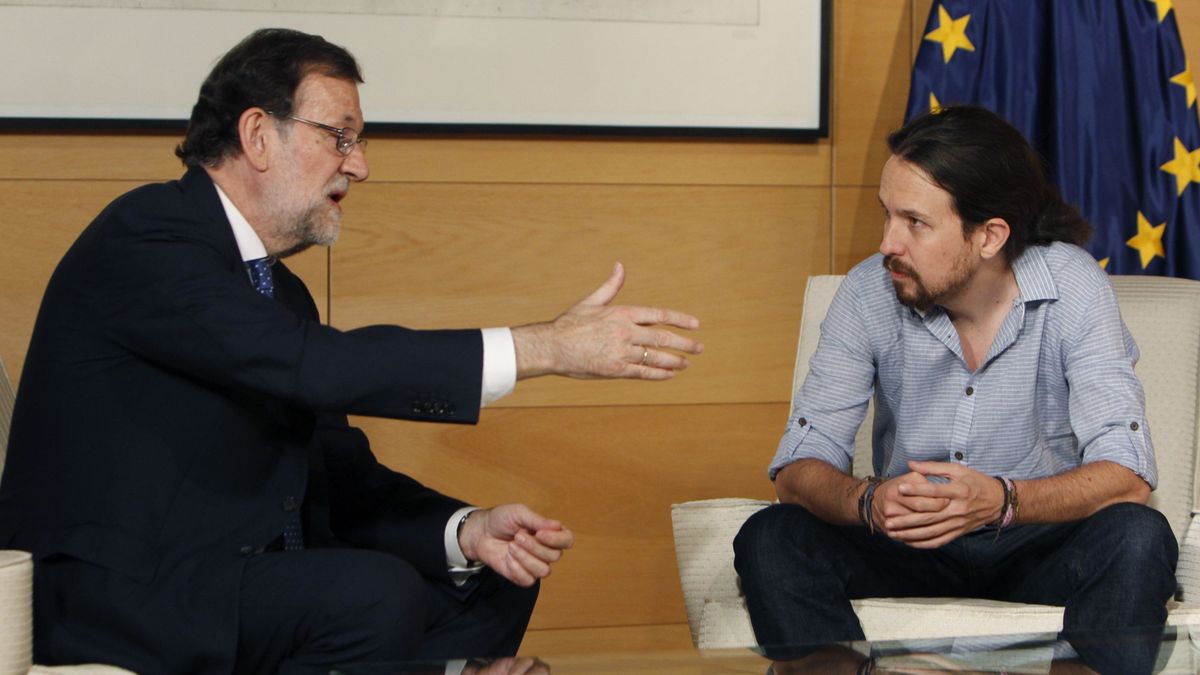 Rajoy y Pablo Iglesias, dos cabalgan juntos