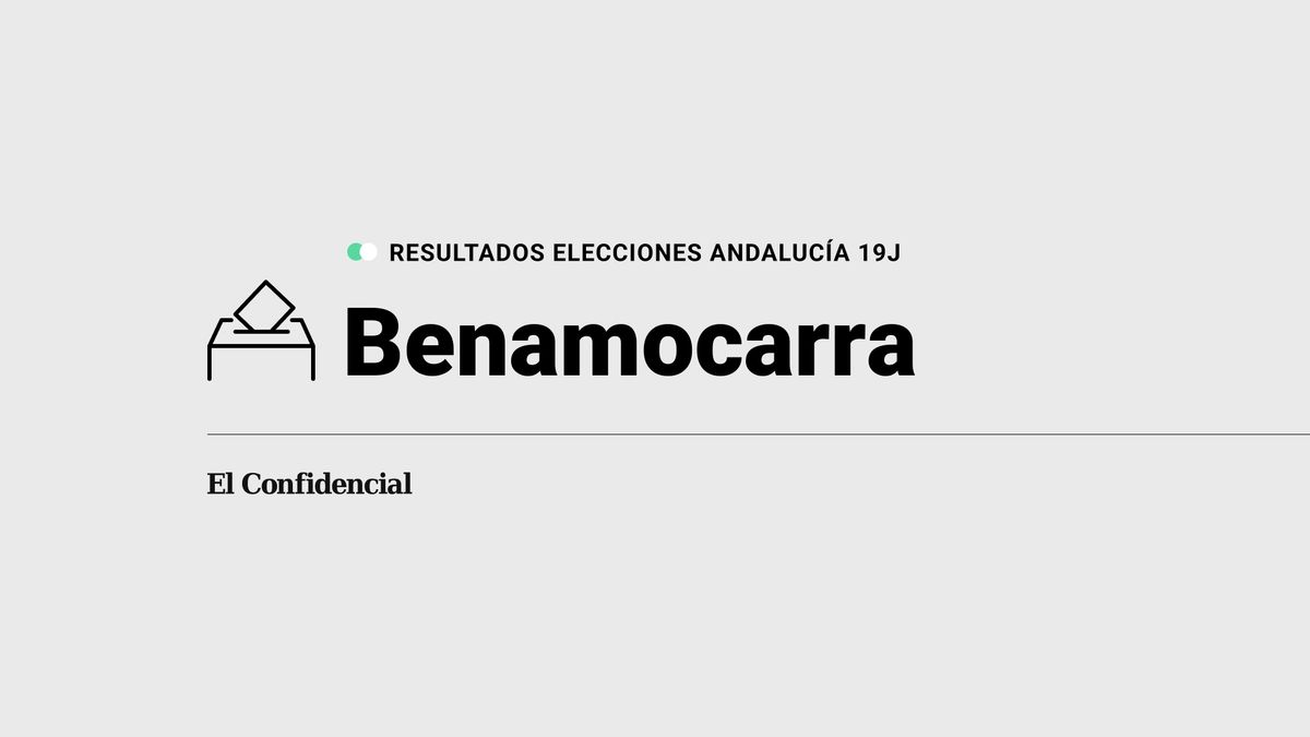 Resultados en Benamocarra de las elecciones Andalucía: el PP gana en el municipio