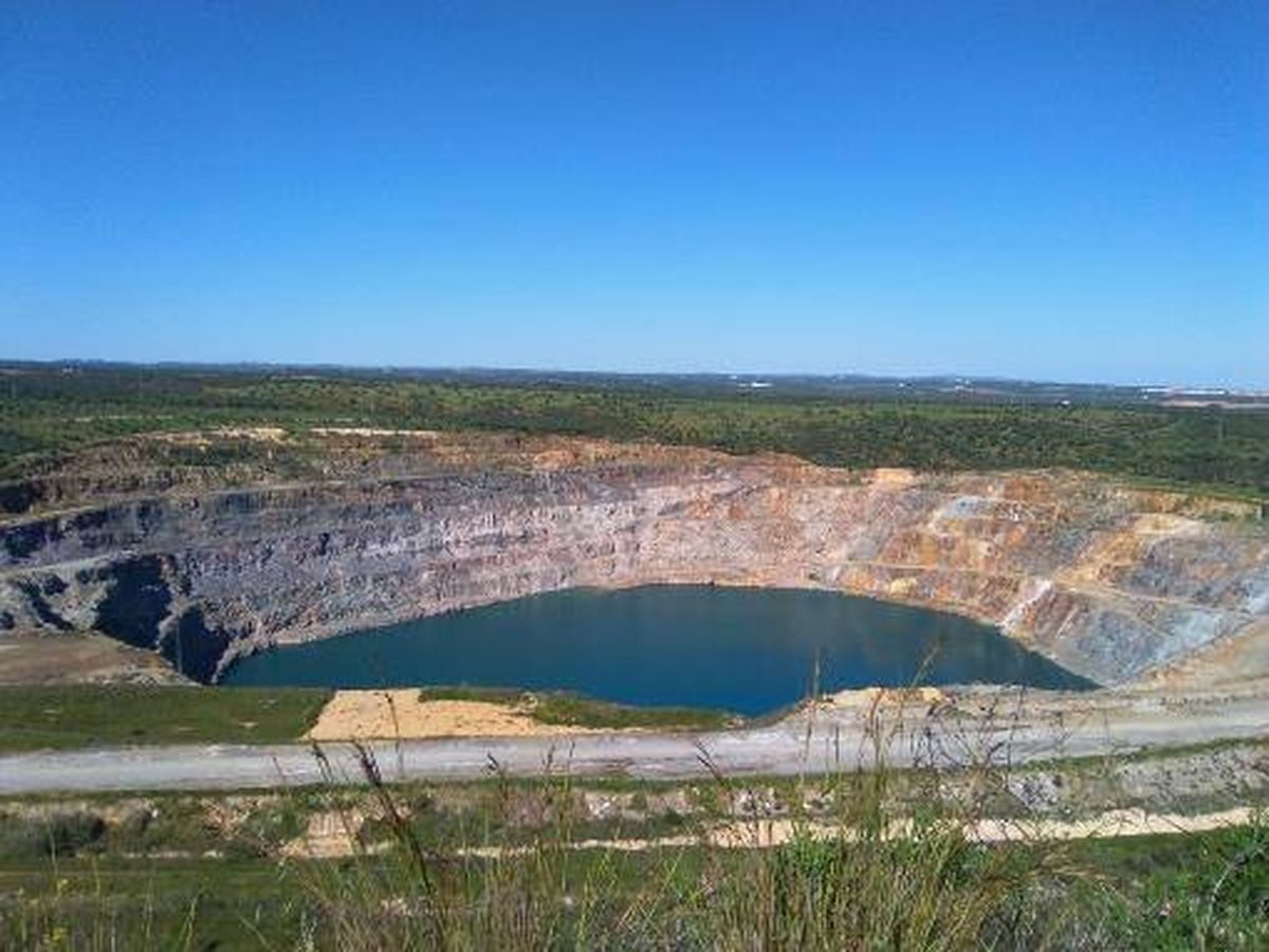 Foto: Corta de la mina de Aznalcóllar. (C.P.)