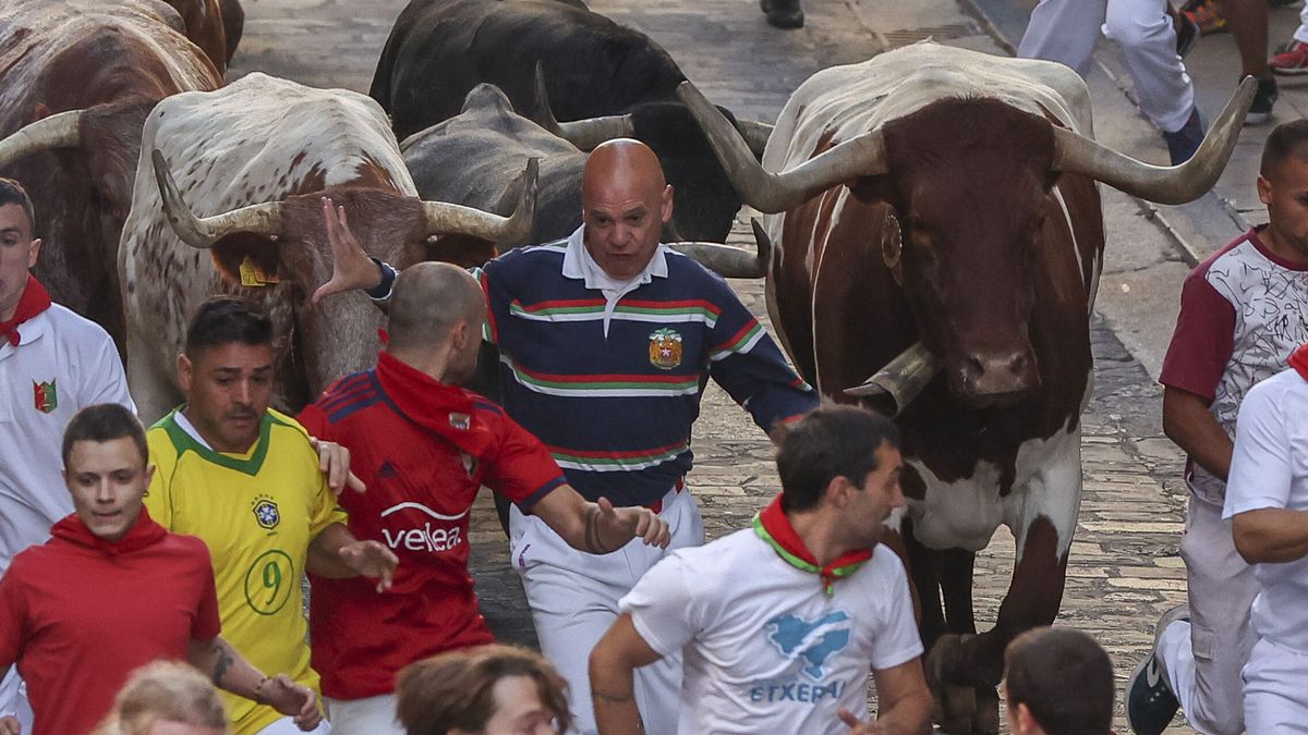 A qué hora es, dónde ver por TV y ganadería del primer encierro de San Fermín 2024 en Pamplona