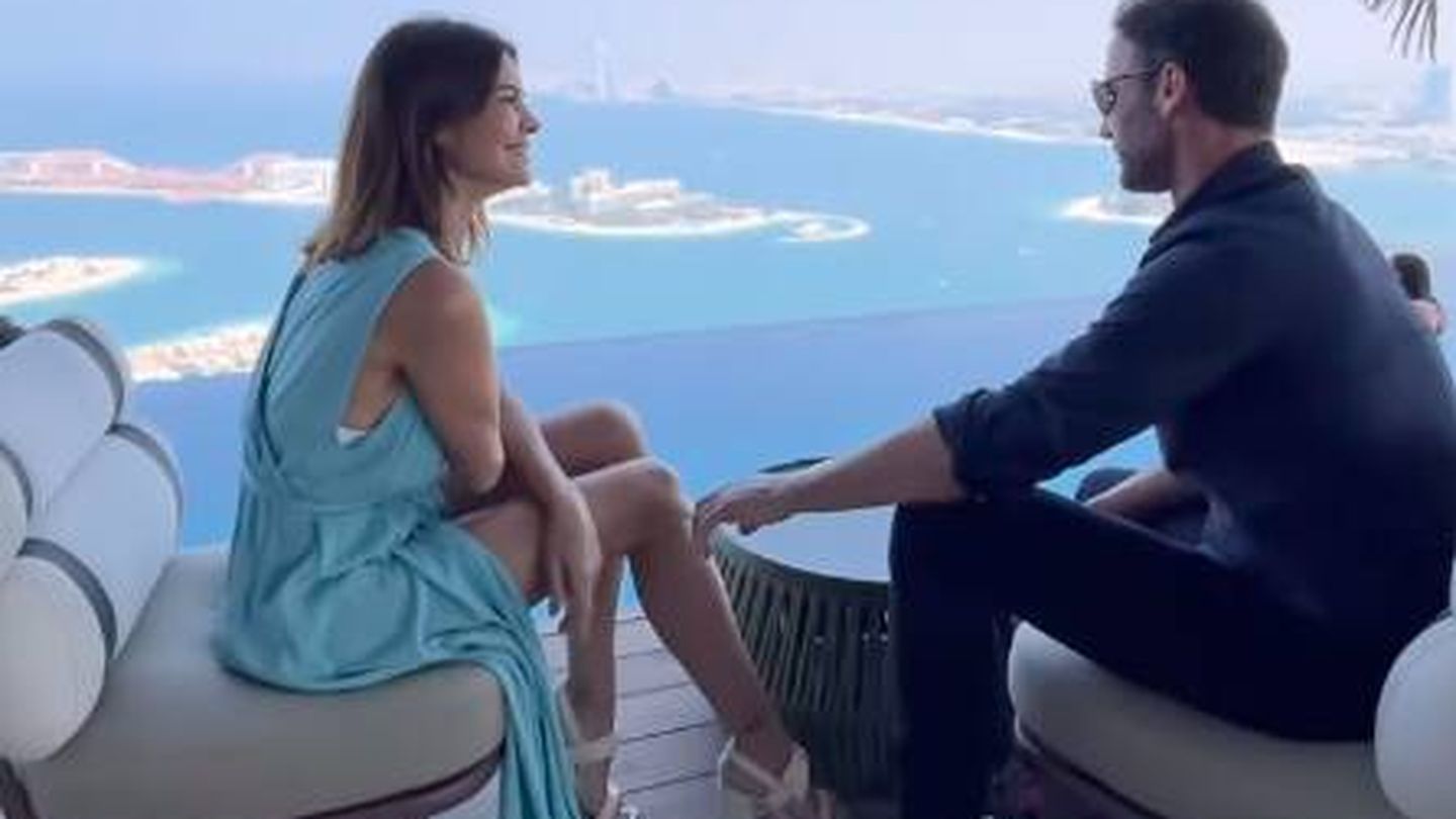 María José y Álvaro, 'in love' en Dubái. (Instagram @mariajosesuarezoficial)