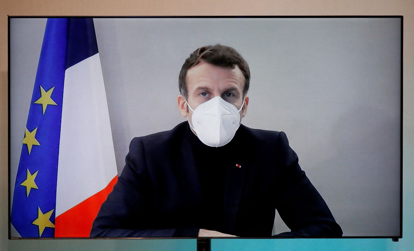 Emmanuel Macron. (Reuters)
