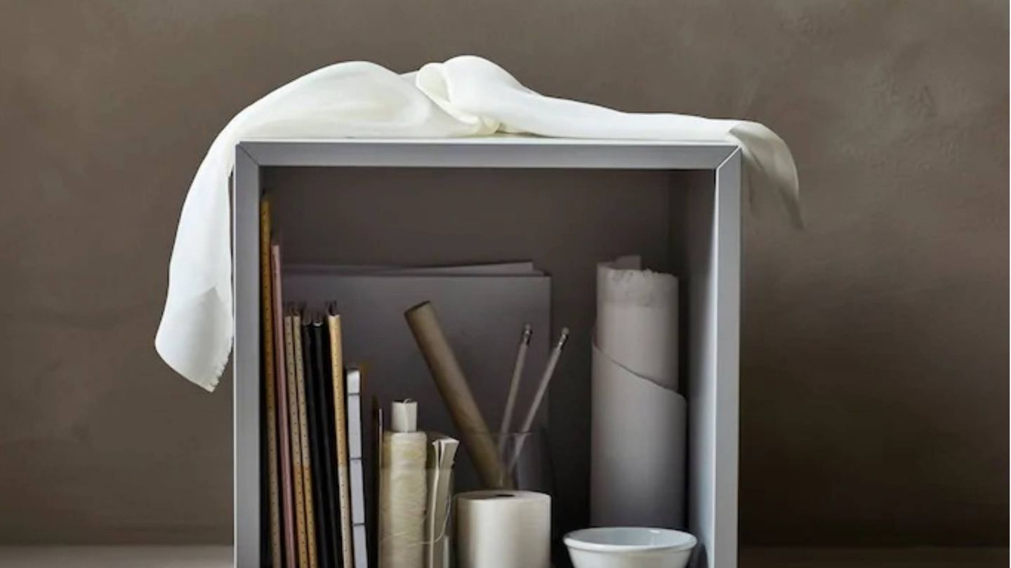 Decoración minimalista gracias a Ikea. (Cortesía)