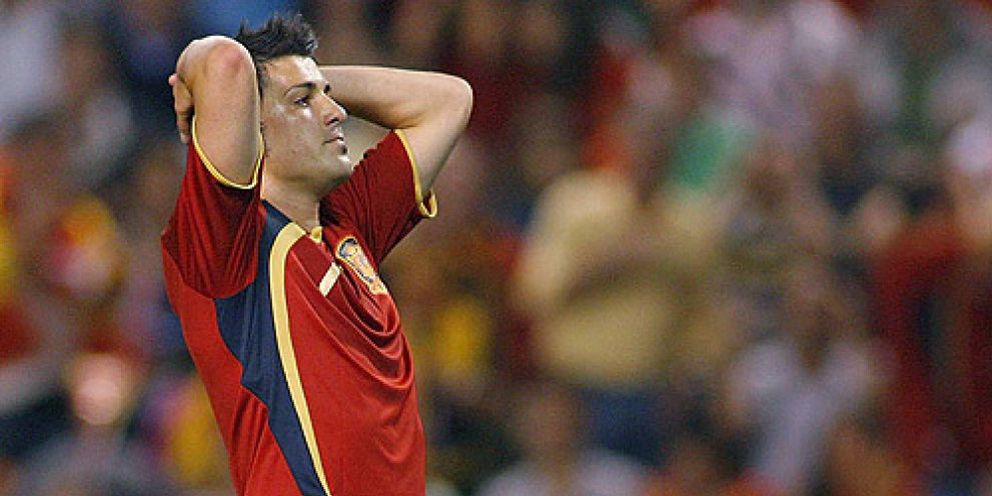 Foto: Villa no se recupera a tiempo y Del Bosque no cuenta con él para la Eurocopa