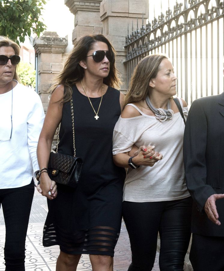 Foto: Gema Gámez en el funeral de Miguel Blesa. (EFE)