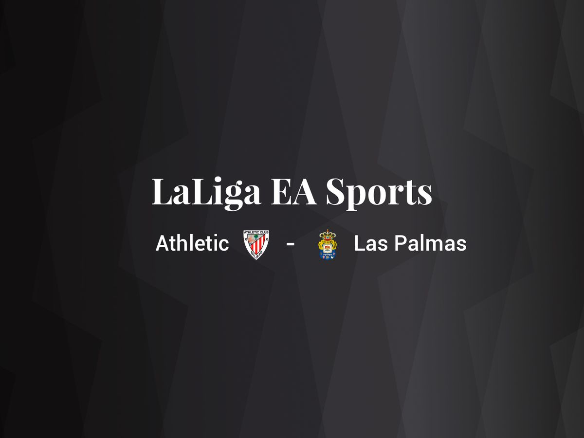 Foto: Resultados Athletic - Las Palmas de LaLiga EA Sports (C.C./Diseño EC)
