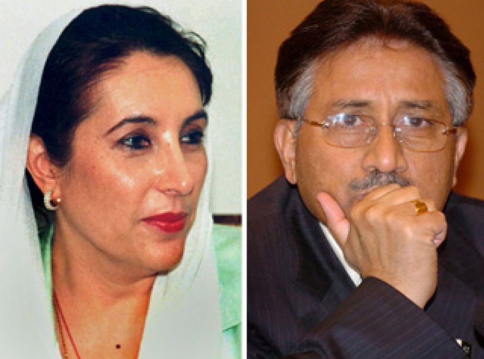 Foto: Musharraf indultará a Bhutto de los cargos por corrupción que pesaban en su contra