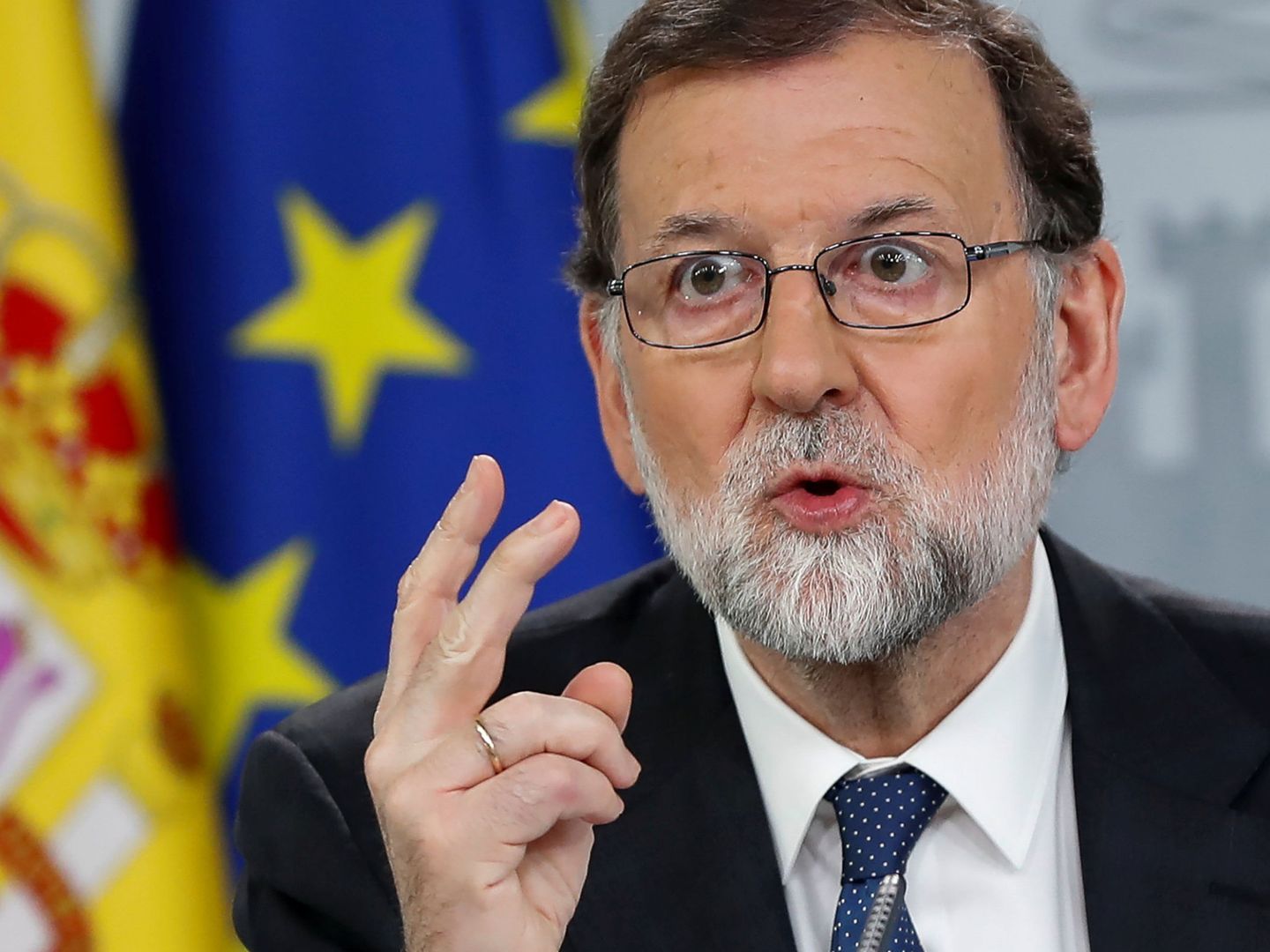 Rajoy ha descartado convocar elecciones anticipadas para preservar la estabilidad. (Reuters)