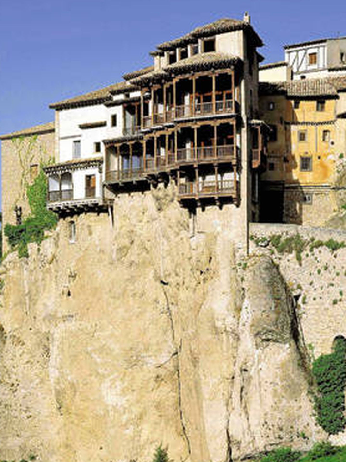El Museo Abstracto de Cuenca es una de las casas colgadas.