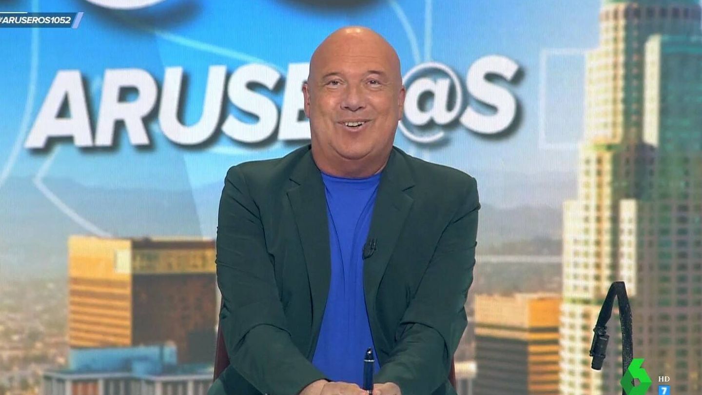 Alfonso Arús, presentador de 'Aruseros'. (Atresmedia Televisión)