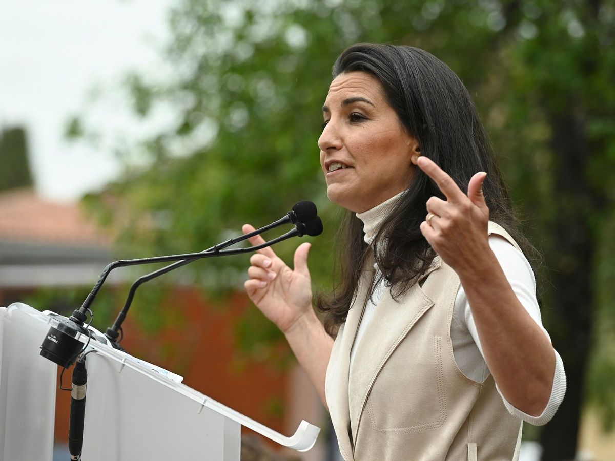 Foto: La candidata de Vox, Rocío Monasterio. (EFE)