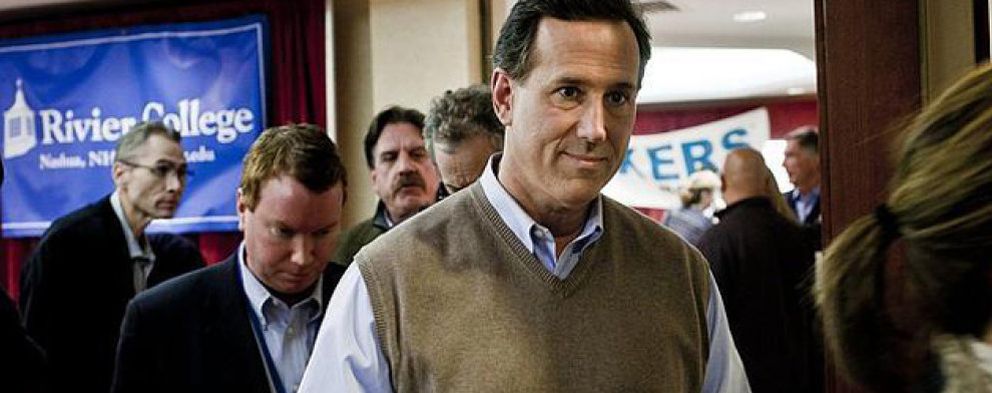 Foto: Los chalecos del candidato Santorum crean tendencia