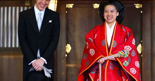 Foto: La boda de Ayako de Japón. (Reuters)