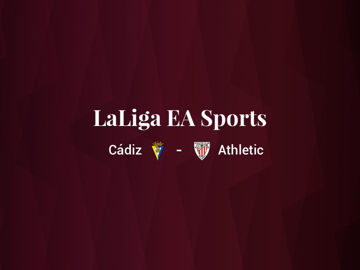 Foto: Resultados Cádiz - Athletic de LaLiga EA Sports (C.C./Diseño EC)
