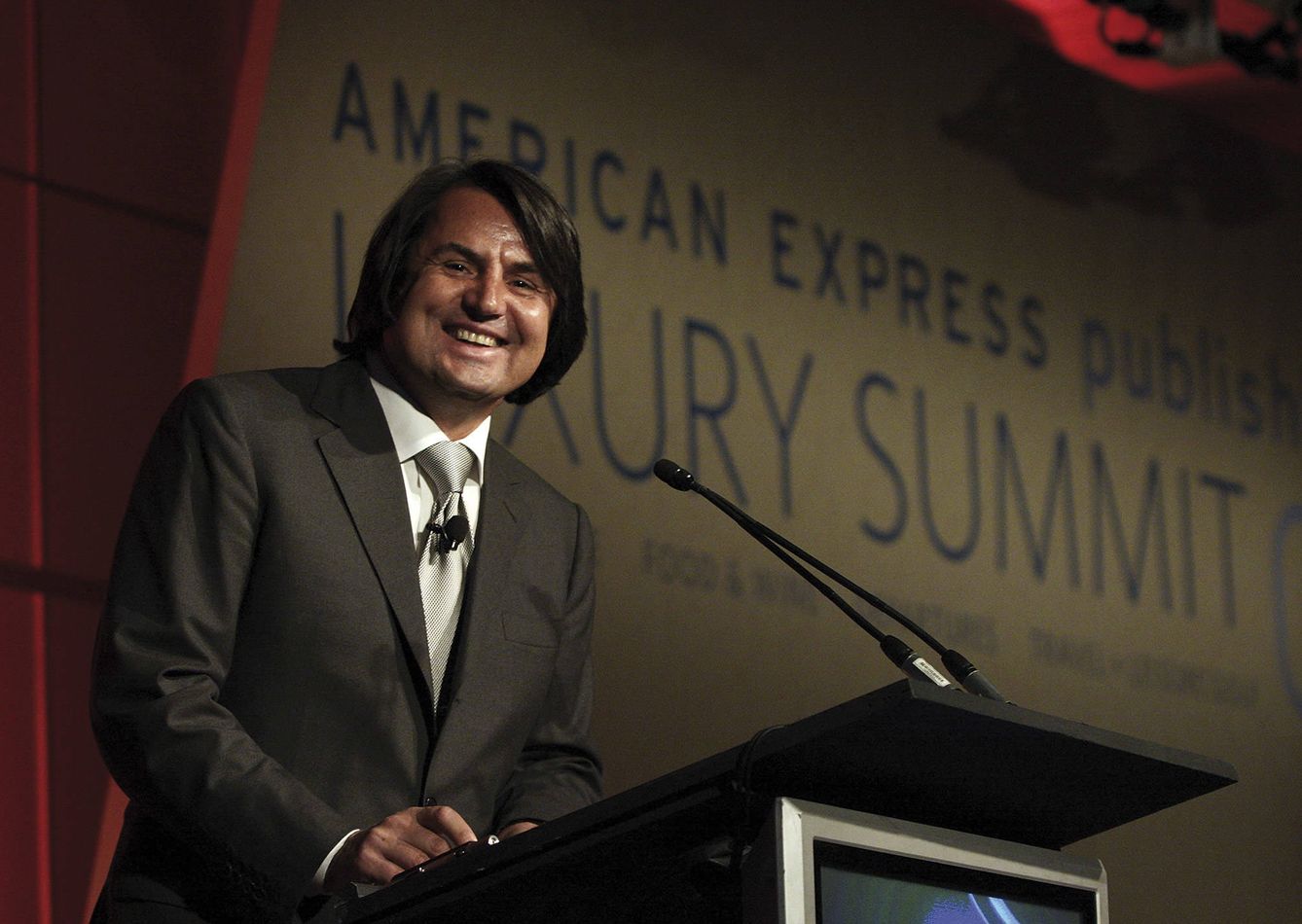 Rustam Tariko durante una cumbre de American Express. (Getty Images)