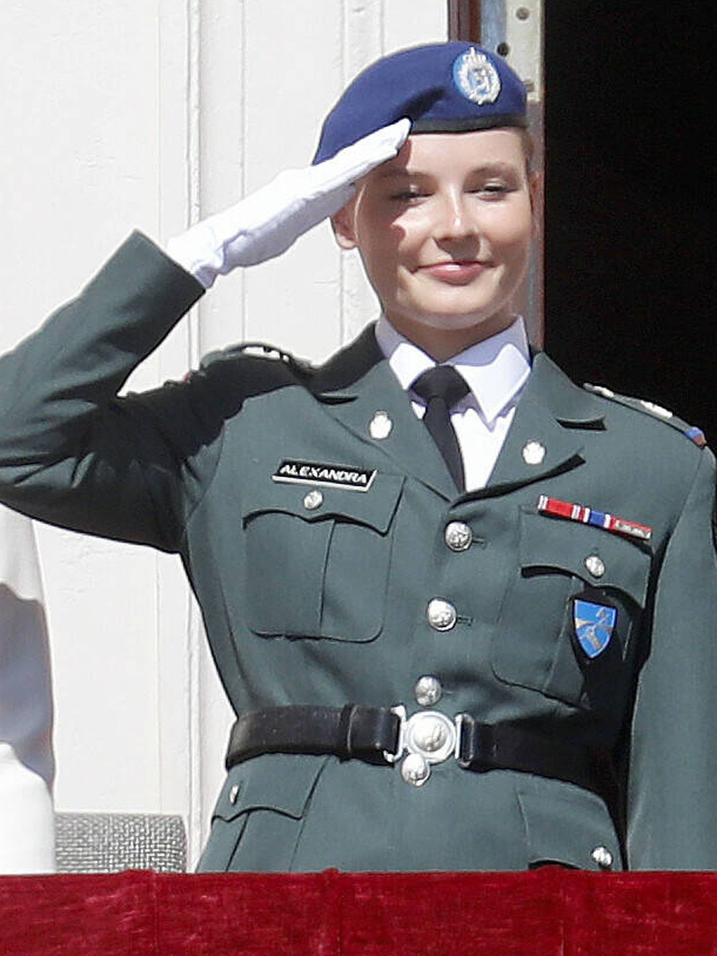 Ingrid Alexandra con uniforme militar. (Gtres)