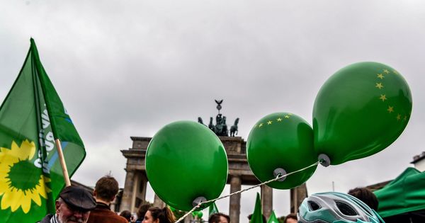 Foto: Simpatizantes del partido Verde en Berlín. (EFE)