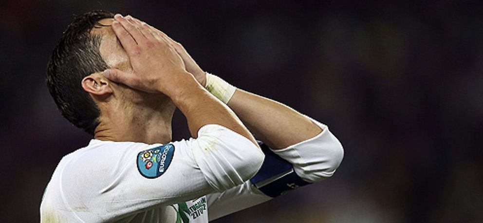 Foto: Cristiano Ronaldo se queda sin penalti y sin final