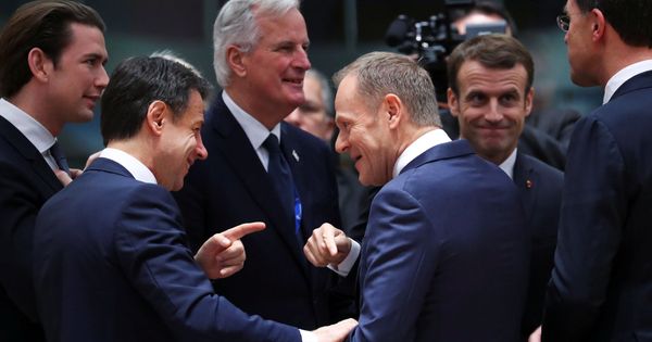 Foto: Los líderes europeos durante una cumbre en Bruselas. (Reuters)