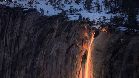 La espectacular 'cascada de fuego' del Parque Nacional de Yosemite
