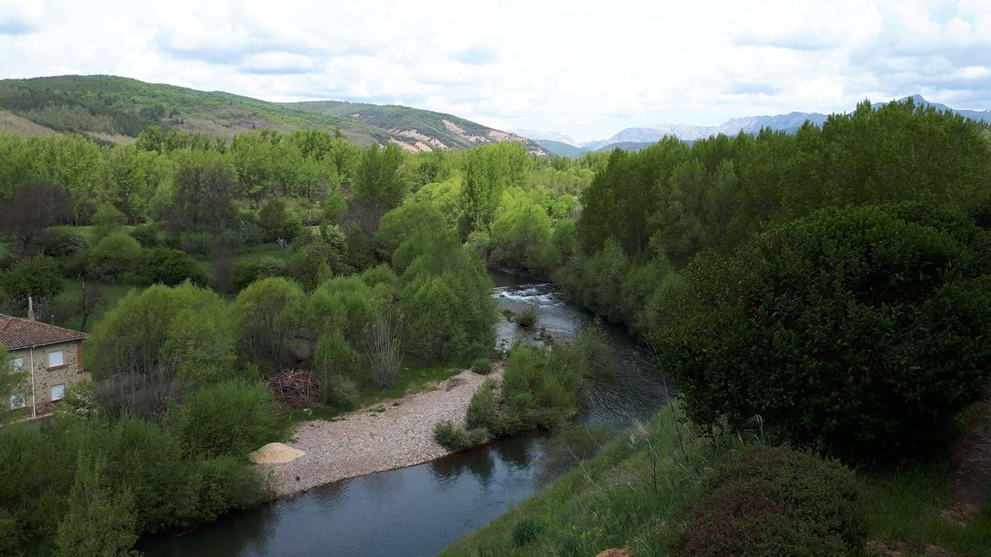El río Torío recorre la mayoría de las 15 juntas vecinales. (R. M.)